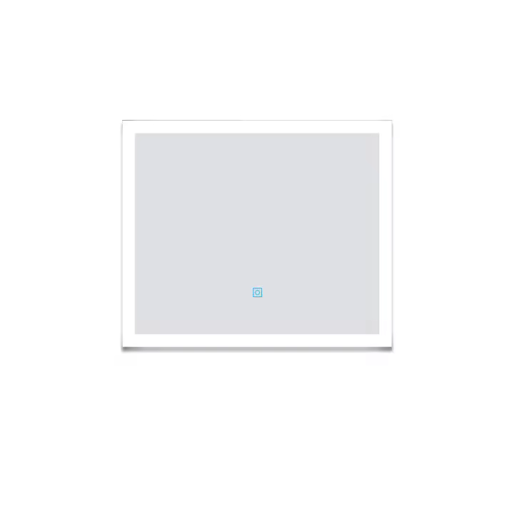 Aica Espejo de baño LED 60 x 50 cm, antivaho, luminosidad regulable - 1