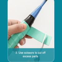 Sujeción De Badminton De PU Absorbedor De Choque Antideslizante Para Raqueta De Pesca Multi-color Conveniente Para Deportes Y Ejercicio - details 6