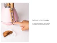 CREATE - Hervidor de agua eléctrico 1L , Tetera Eléctrica Libre BPA  Diseño retro - KETTLE RETRO M - details 1