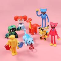 Juego De Figuras De Acción Garten of Banban 9 Piezas PVC Juguetes Para Niños Peluches Hunter Tim Silent Steve Regalos De Cumpleaños - details 0
