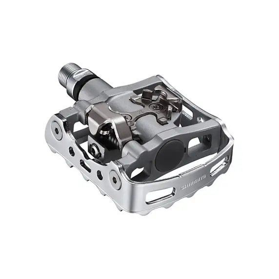 Pedales shimano M324 SPD Plata Con Calas SM-SH56 - 1