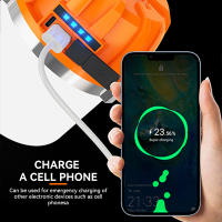 Lanterna Portátil LED 500W Recargable Con Pantalla De Energía Para Camping Pesca Y Emergencias Luz De Búho ABS Fuente De Alimentación Lithium Metal - details 9