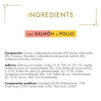 GOURMET - Gold Bocaditos en Salsa (24x85 gr) - Comida Húmeda en Lata (Salmón y Pollo) - details 1