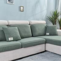 Funda De Sofá Elástica Gruesa En Color Sólido Protector De Muebles Para Sala De Estar Funda De Cojín De Sofá Desmontable - details 30