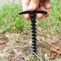 10Pcs Palos De Tenda De Plástico De Alta Resistencia 5.7 Pulgadas Gancho De Asta Para Acampar Y Exterior Tipo Espiral Palos De Sombra Para Tenda - details 8