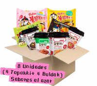Fideo Instantaneos Ramen Corea y Japon,   BULDAK/NISSIN,16 /18Paquetes , Rapokki/ Topokki de Corea, pasteles de arroz - details 5
