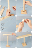 Juego De Tiro De Anillos Para Adultos Juego De Mano Y Anillo Hecho a Mano En Madera Juego De Exterior E Interior Decoración De Patio Juegos De Jardín - details 10