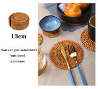 KEMORELA 1PC Taza De Madera Natural Redonda Hecha a Mano Tapete De Coaster Para Vajilla Tapete De Aislamiento Para Vaso Decoración De Cocina Accesorios - details 7