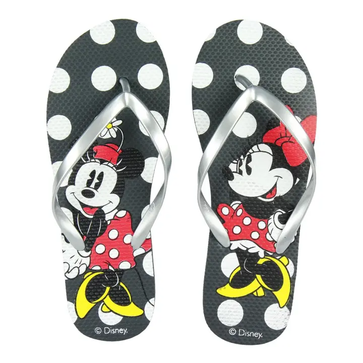 Cerdá Chanclas Premium Minnie Color Gris Talla 40 - 1