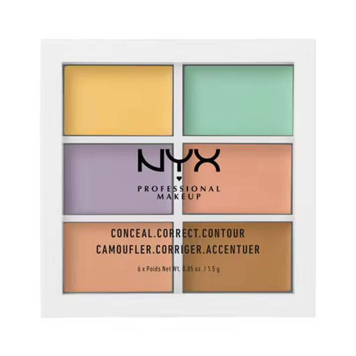 NYX Professional MakeUp | Paleta de correctores Color Correcting Concealer 1,5g - 1