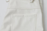 Pantalones De Cuero Para Hombre Ajustados Con Stretch Moda Para Fiestas Y Baile Pantalones Finos De PU Eco-amigable Y Protector De Animales - details 4