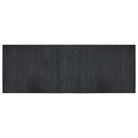 vidaXL Alfombra rectangular bambú 70x200 cm Color Negro,  Natural,  Marrón y mas Alfombras de área  Alfombra de Piso para Sala de Estar Dormitorio Habitación Salón - details 1