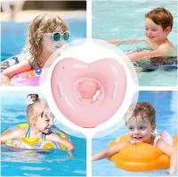 Anillo de piscina inflable portátil en forma de corazón con Asas, tubo de Natation inflable para Bebés, accesorio de juego Acuático, Ayuda para Nadar Segura y moda - details 2