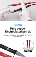 ANENG PT1003 Multímetro Con Pinza Universal Probar Cable PVC 20A Herramienta De Prueba Para Electrónica Y Reparación DIY - details 2