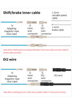 Herramienta De Ruteo De Cable Interno Para Bicicleta TOOPRE Para MTB Y Carretera Marco De Fibra De Carbono Sistema Hidráulico Kit De Reparación Portátil - details 3