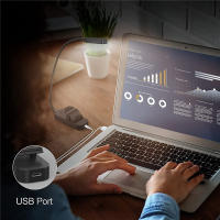 Lámpara De Lectura Amber Mini LED Recargable Con Clip Flexible Luz Nocturna Para Viaje Y Dormitorio Fuente De Alimentación USB - details 7