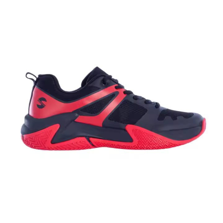 Zapatillas de Pádel Softee Rotatory Negro/Rojo - 1