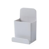 Soporte De Teléfono Adhesivo Organizador De Control Remoto Para TV Y Aire Acondicionado Ecológico Plástico Montado En La Pared - details 1