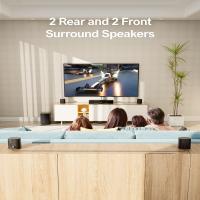 Barra de Sonido ULTIMEA Aura A40 7.1 con Sonido Envolvente Virtual 7.1, Máximo 330W, 8 Altavoces de Alto Rendimiento, Tecnología BassMX y SurroundX, 6 Modos de Ecualización Personalizados, Control por APP Inteligente, Conexión AUX USB - details 5
