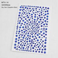 1Pcs Decoración De Fiesta De Música Con Diamantes Adhesivos Para Niños Joyería Facial De Cristal Autoadhesiva Para Uñas Y Maquillaje De Ojos - details 12