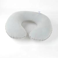 Almohada De Viaje Inflable En Forma De C Almohada De Cuello Portátil Cojín Redondo De PVC Para Descanso Corporal Y Viajes - details 4