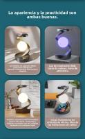 Lámpara Levitante Giratoria 2025,Carga Automática para Móvil + Cambiar Las Luces a través del control de GESTOS Luz LED Ajustable,Diseño Futurista para Habitación/Oficina/Estantería - details 1