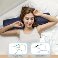 Almohada De Cuello Ortopédica En Espuma De Memoria Suave Soporte Cervical Superior Transpirable Lavable Ideal Para Cada Dormidor - details 0