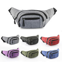Bolsa De Cintura Para Mujer Y Hombre Bolso De Banano Estilo Casual Bolsa De Hombro Cruzada Material Poliéster Y Nylon - details 0