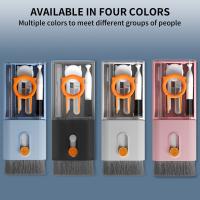 Cepillo de limpieza para computadora – Kit de limpieza multifuncional 10 en 1 para auriculares Bluetooth, teclado, teléfono móvil, cámara y más. - details 0
