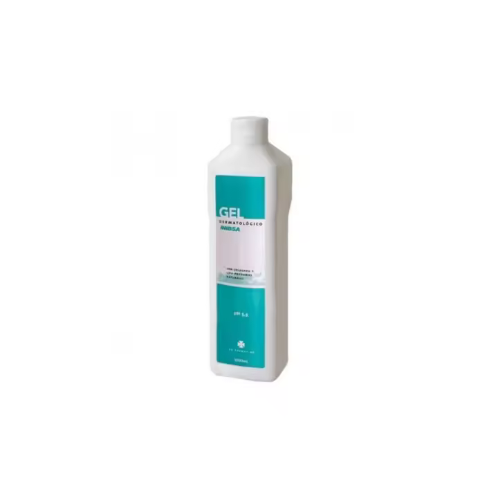 Inibsa INIBSA Gel Dermatológico 1000ml - Protege la Piel, Hidratación Intensa - 1