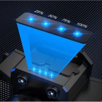 Linterna Frontal Recargable USB Super Brillante Con 5 Modos De Iluminación Pantalla Digital Para Pesca Al Aire Libre Y Camping - details 8
