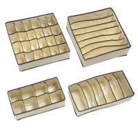 Juego de 4 cajas para guardar calcetines - Para ropa interior - details 0