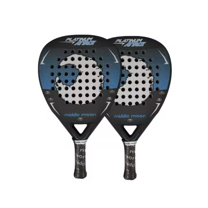 2 Palas de pádel Middle Moon Platinum Attack - 1