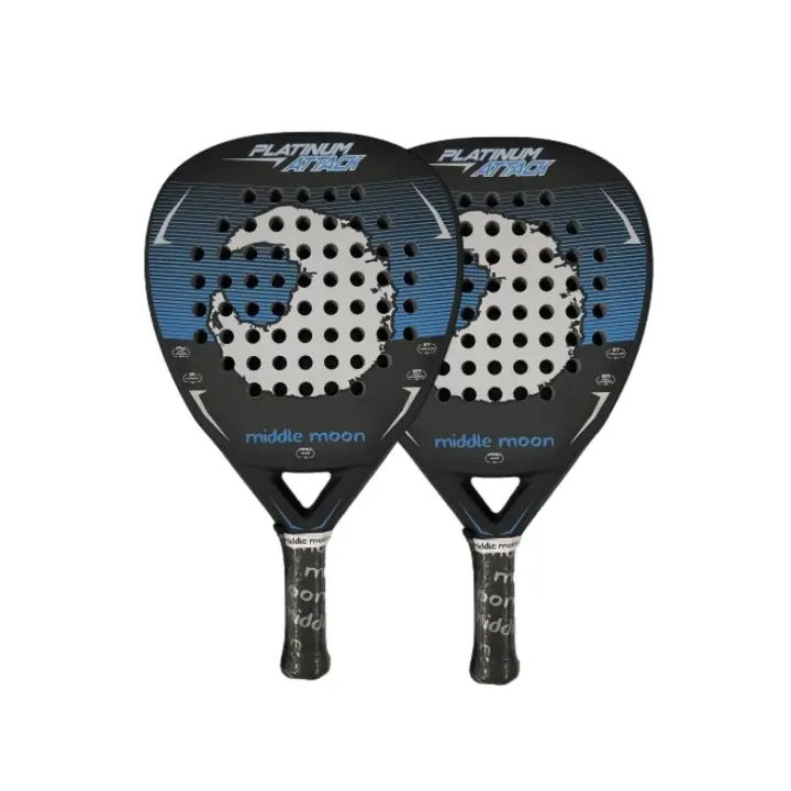 2 Palas de pádel Middle Moon Platinum Attack - 1