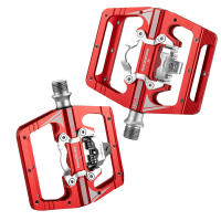 RACEWORK Pedales De Bicicleta De Montaña MTB Clipless Con Medidor De Potencia Doble Función Pedal Clip Compacto Y Plataforma Aluminio Para Ciclismo - details 6