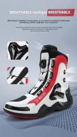Botas De Motocicleta Para Hombre Y Mujer Microfibra Cuero Anticolisión Protección De Tornillo Zapatos De Motocross Moto Racing - details 8