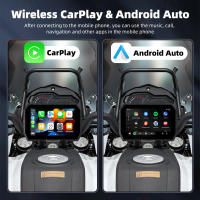 EKIY Navegación GPS Para Motocicleta 5 Pulgadas Pantalla Portátil Con Carplay Y Android Auto Diseño Nuevo MOTO Display - details 5