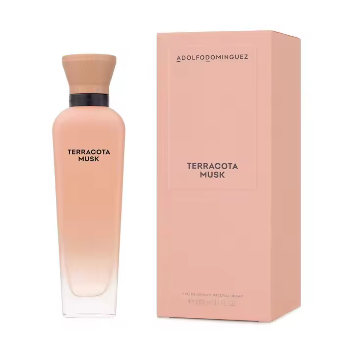 Adolfo Domínguez. Terracota Musk eau de parfum para mujeres. Natural spray 120 ml. - 1
