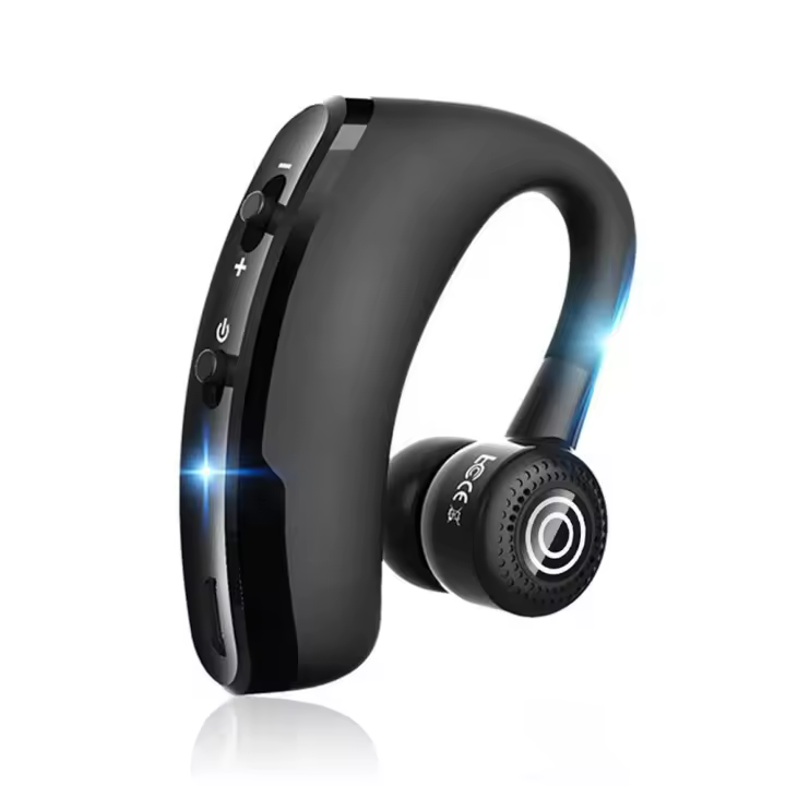 Auriculares V9 Bluetooth 5.0 Estéreo Inalámbricos Con Micrófono HD Kit De Manos Para Coche Compatible Con iPhone Samsung Huawei - 1