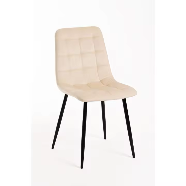 Silla Kybai Terciopelo - Beige - 1