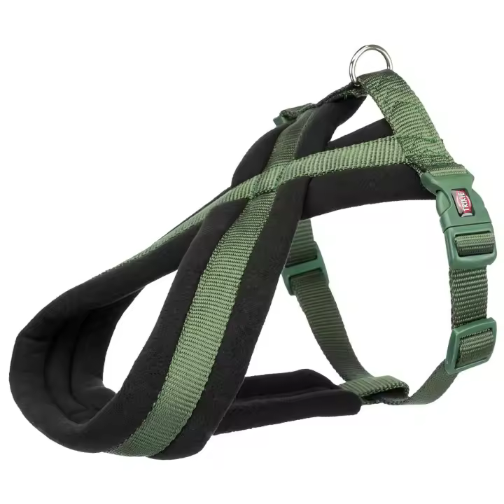 TRIXIE Arnés Confort NEWPremium.M–L.50–90cm/25mm.VrdSelva - 1