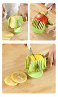 Cortador De Frutas Mano Portátil De Acero Inoxidable Para Naranja Limón Tomate Cebolla Herramienta De Cocina Cortador De Accesorios - details 15