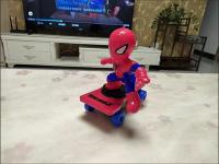 Patineta Eléctrica De Skate Con Rotación Automática Spiderman Los Vengadores Juguete De Acción Para Niños Regalo De Navidad - details 11