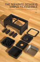 Els pet - Comedero Doble para Mascotas - Ajustable en Altura, Para comer lentamente, Antideslizante,Plegable - details 4