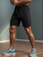 Shorts Deportivos Para Hombre Quick-Drying Ligeros Para Gimnasio Baloncesto Y Correr Con Elasticidad Talla Verdadera - details 1