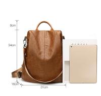 Mochila antirrobo para mujer, morral de viaje multifuncional a la moda, impermeable, de gran capacidad, escolar, 2023 - details 3