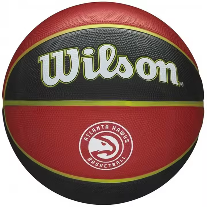 Balon de Baloncesto Wilson Nba Team Tribute Hawks para unisex en color multicolor - 1