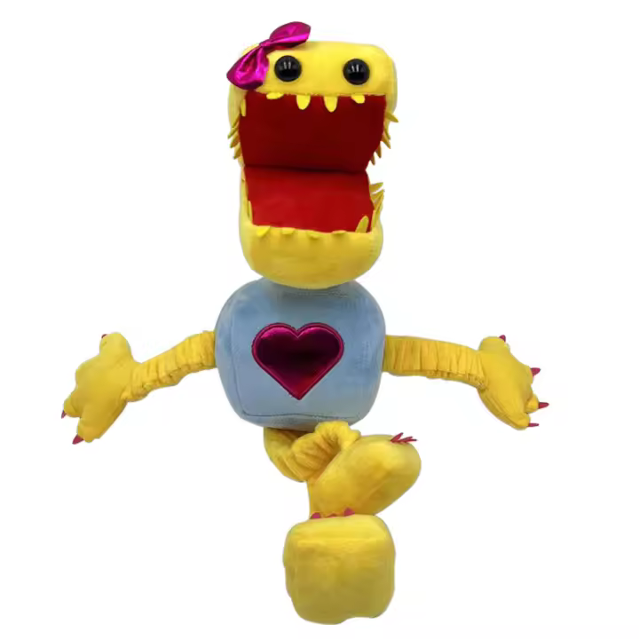 Muñeco De Peluche Boxy Boo 35cm Rojo Robot Juguete De Rol De Videojuegos Regalo De Cumpleaños Para Niños Relleno De Algodón PP - 1