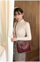 Bolso Bandolera Grande Versátil De Moda Para Mujer Bolso De Hombro Para Mamá Primavera Verano 2025 Material PU Con Cierre De Cremallera - details 4