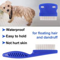 Peine Para Mascotas 6 Piezas/Aset Elimina Piojos Y Crustáceos De Cabeza De Acero Inoxidable Peine Para Perros Y Gatos De Cuidado Del Pelaje - details 3